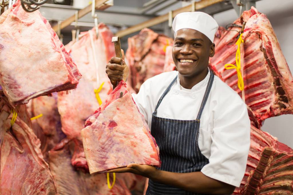 boucher viande dénervée