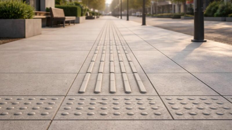 découvrez comment choisir la meilleure bande de guidage pmr en béton pour assurer une installation sécurisée et accessible, adaptée aux besoins des personnes à mobilité réduite.