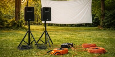 découvrez les accessoires indispensables pour un cinéma en plein air réussi : enceintes, rallonges électriques, bâches et bien plus pour une soirée cinéma parfaite sous les étoiles.