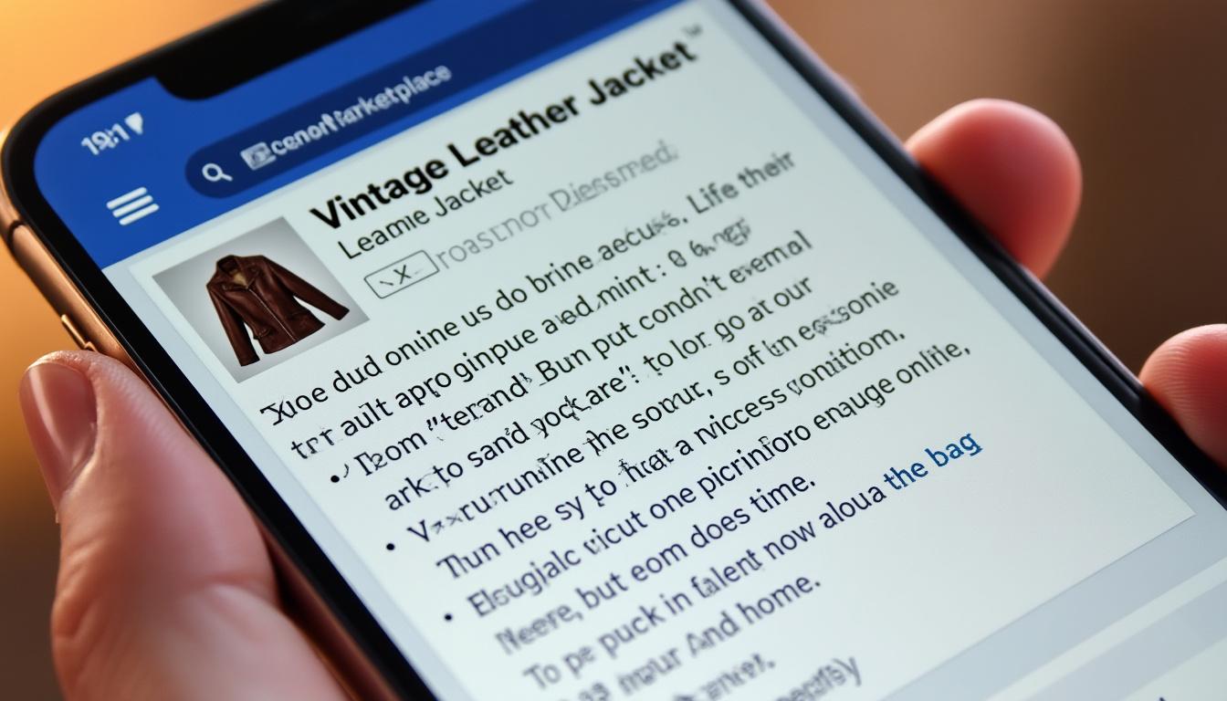 découvrez nos conseils pour optimiser vos annonces sur facebook marketplace, attirer plus d’acheteurs et vendre rapidement vos produits. astuces pratiques pour booster votre visibilité et conclure de meilleures ventes !