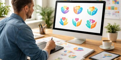 découvrez les étapes clés pour réussir la création d'un logo destiné aux services à la personne, alliant simplicité, pertinence et impact visuel.