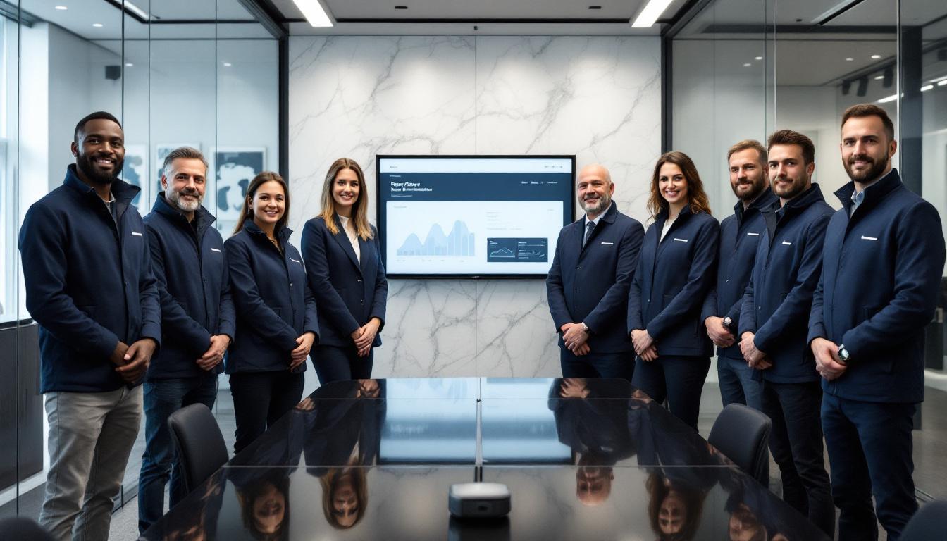 découvrez les avantages d'investir dans un blouson personnalisé homme avec logo pour votre équipe : renforcez l'esprit d'équipe, améliorez la visibilité de votre marque et offrez un vêtement unique alliant style et cohésion.