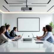 découvrez les avantages d'un vidéoprojecteur bureautique silencieux en milieu professionnel pour des présentations efficaces et sans perturbations sonores.