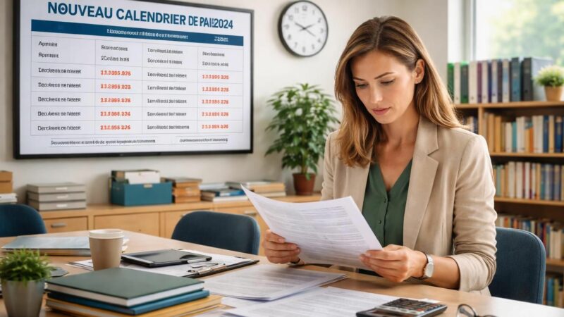 découvrez les modifications récentes apportées au calendrier de la paie des professeurs de l'éducation nationale et leurs impacts.