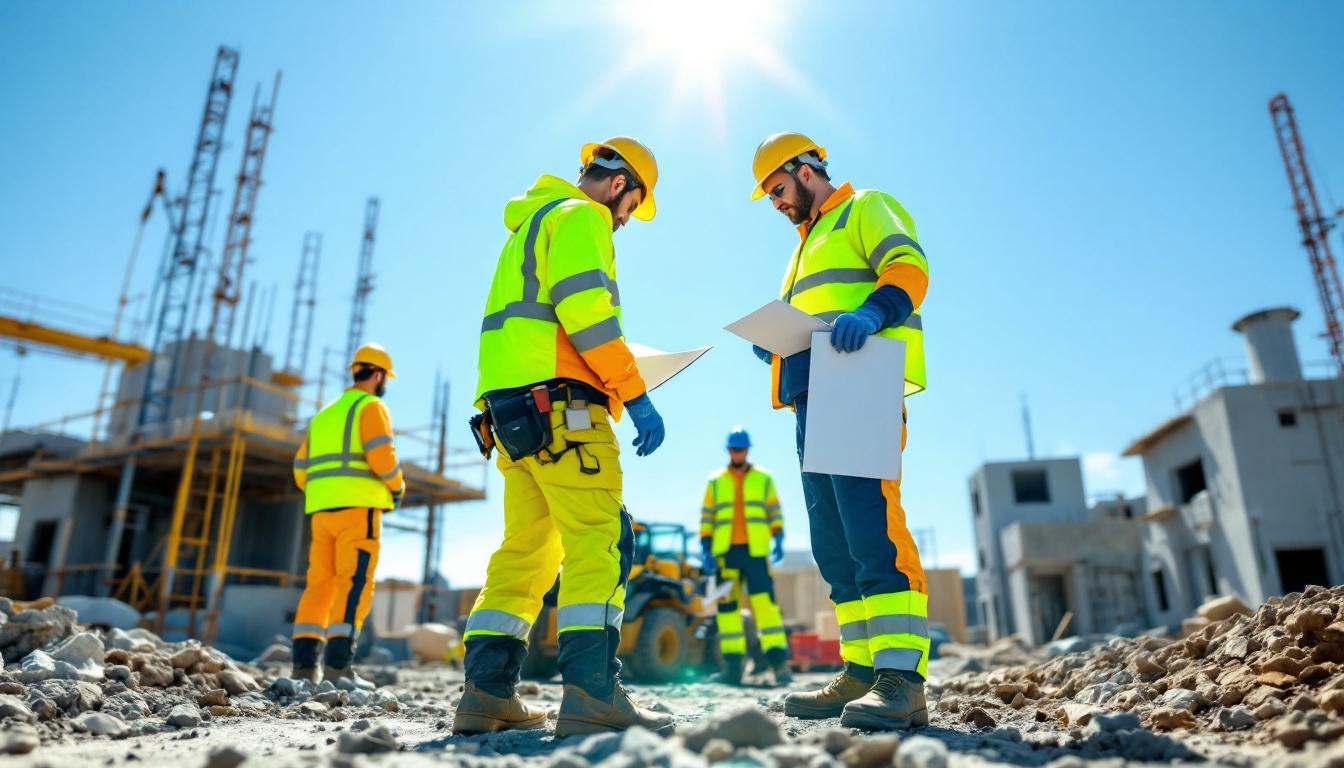 découvrez notre sélection des indispensables vêtements de travail pour homme, conçus pour le secteur du bâtiment, alliant confort, sécurité et durabilité.