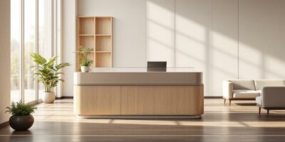 découvrez les tendances actuelles de design pour créer une banque d'accueil accessible pmr dans des bureaux, alliant esthétique, fonctionnalité et conformité réglementaire.