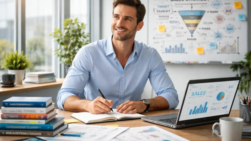 améliorez vos compétences professionnelles grâce à notre cours de technique commerciale conçu pour booster votre efficacité et réussir dans le domaine de la vente.