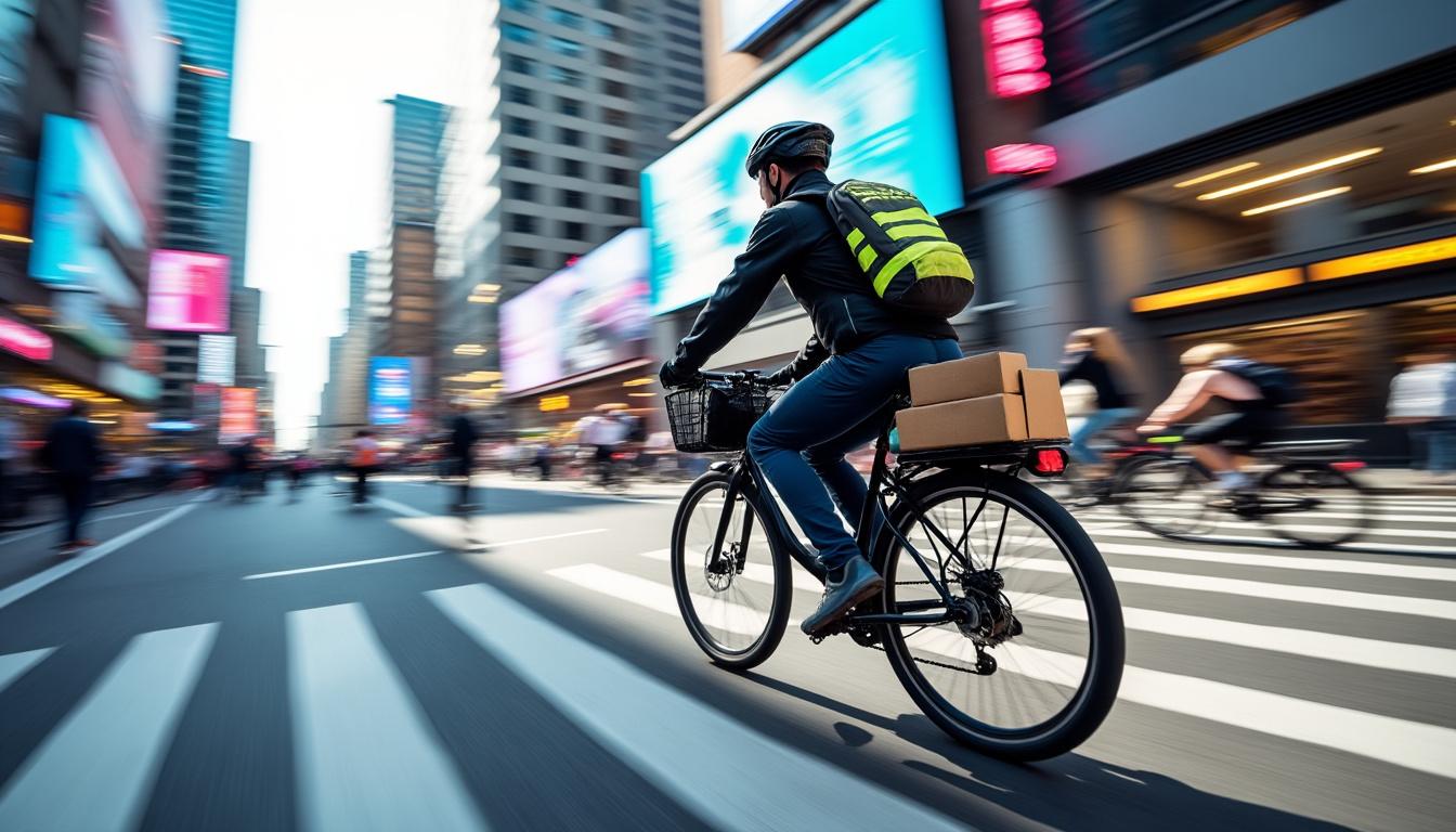 découvrez notre plateforme de livraison à vélo, révolutionnant la distribution rapide en ville. avec un service écologique et efficace, nous garantissons des livraisons rapides tout en réduisant l'empreinte carbone. rejoignez-nous pour une ville plus verte!