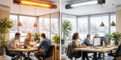 découvrez les avantages des tubes radiants gaz ou électriques pour chauffer efficacement les bureaux en hiver, alliant confort, économie d'énergie et rapidité de chauffe.