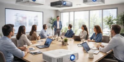 découvrez notre sélection de 5 vidéoprojecteurs led benq alliant silence et luminosité idéale pour vos réunions professionnelles.