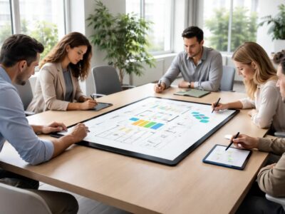 découvrez la tablette tactile innovante qui révolutionne les salles de réunion en éliminant le papier pour une expérience sans friction, plus fluide et interactive.