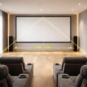 découvrez comment calculer la taille idéale d'un écran de projection en fonction de votre salle et de la distance de recul pour une expérience visuelle optimale.