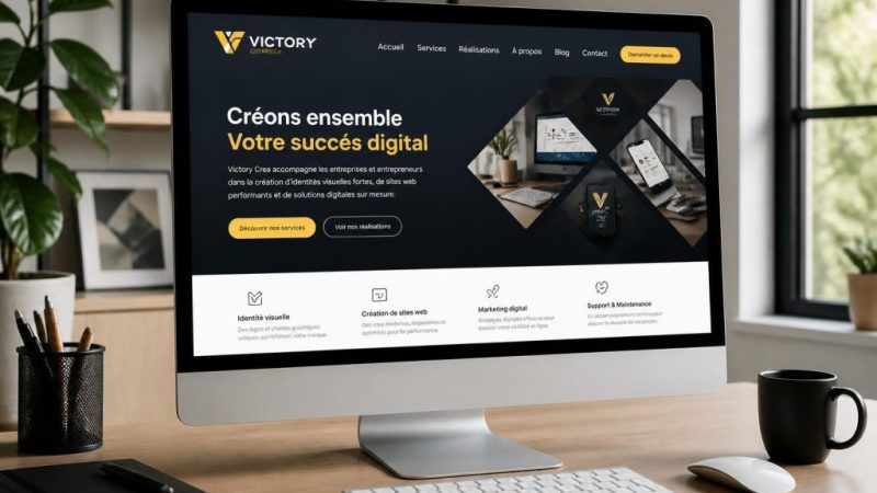 découvrez comment créer un site web moderne avec victory crea pour attirer plus de clients et développer votre activité efficacement.