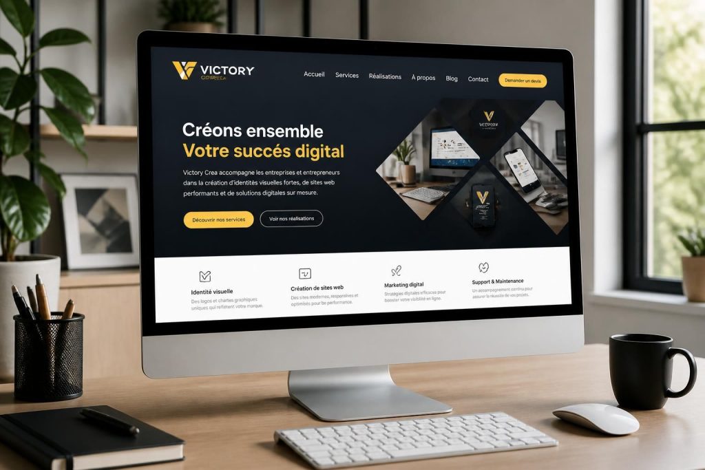 découvrez comment créer un site web moderne avec victory crea pour attirer plus de clients et développer votre activité efficacement.