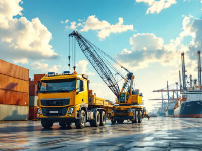 camions-grues pour chantiers navals