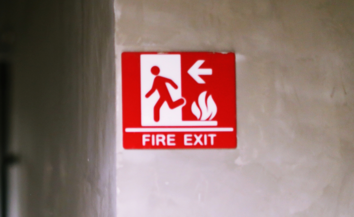 pictogramme incendie