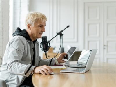 production de podcasts